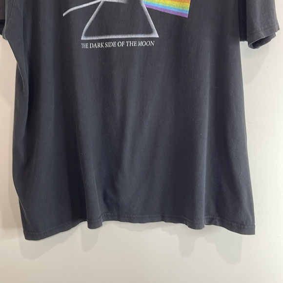 Garage Pink Floyd Graphic T-Shirt Black The Dark Side Of The Moon Boxy Loose L - Picture 5 of 10
